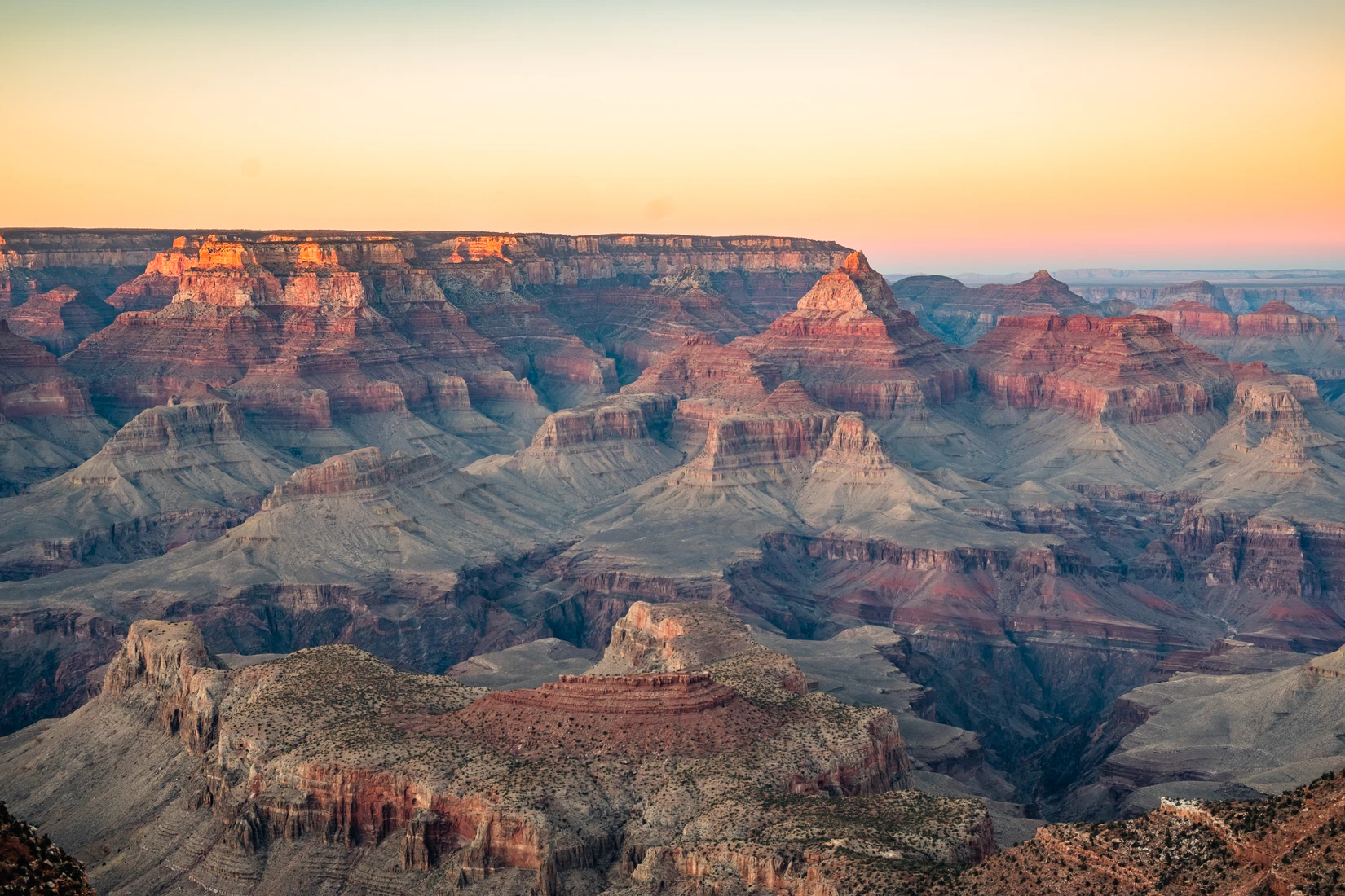 Grand Canyon canyon ridges