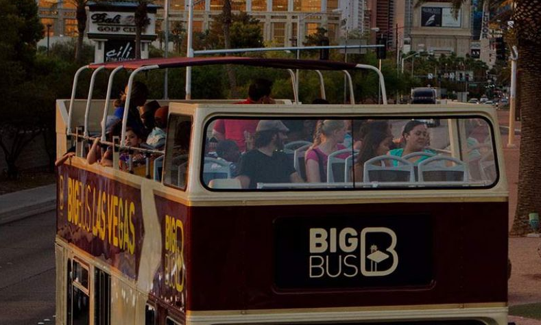 Las Vegas sightseeing bus