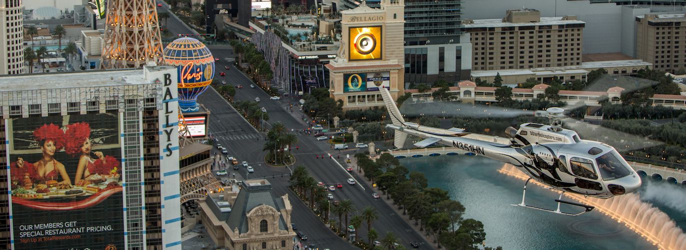 Las Vegas helicopter tour over the Strip